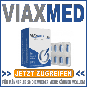 Viaxmed als natürliches Potenzmittel für Männer ab 50.