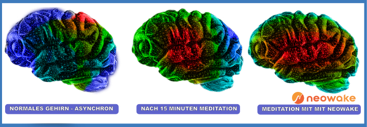 Neowake hilft gegen Stress mit gezielter Meditation auch für Anfänger und Einsteiger.