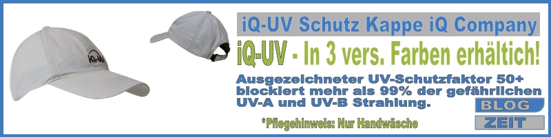 UV Cappy gegen UV A und UV B Strahlung